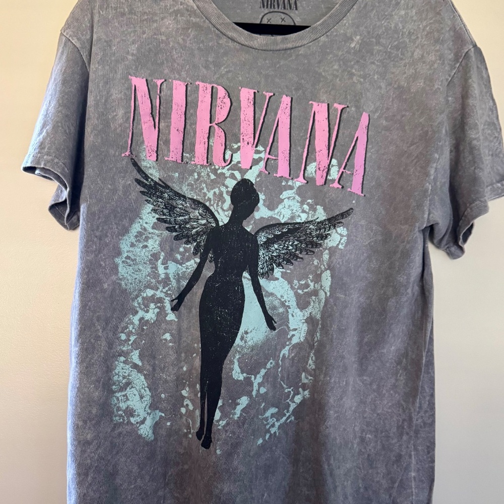 Nirvana Angel Graphic Tee- Unisex Fit